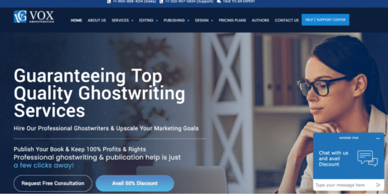 Vox Ghostwriting - Ghostwriting Company That Craft Stories With Expertise