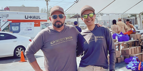 The Couple Behind Project Boon Transformed Holiday Giving