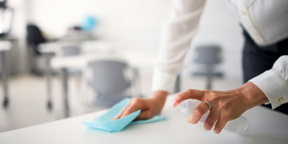 U.S. Classrooms Urged to Eliminate Toxic Cleaning Supplies