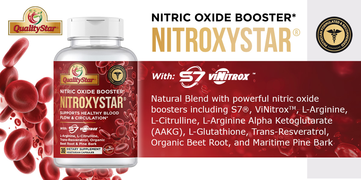 Boost Performance and Recovery with NITROXYSTAR, A Natural Supplement by QualityStar