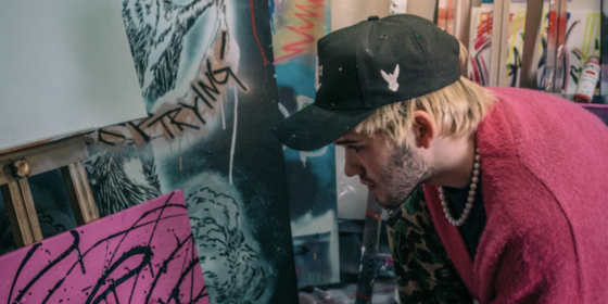 Charles Gitnick: Young Artist Creates Gun Art To Spreads Message Against Violence