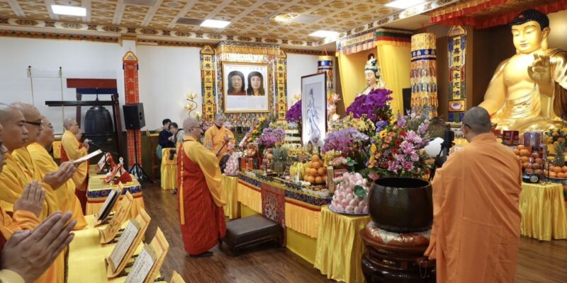 Honoring Avalokitesvara Bodhisattva’s Birthday at Holy Miracles Temple