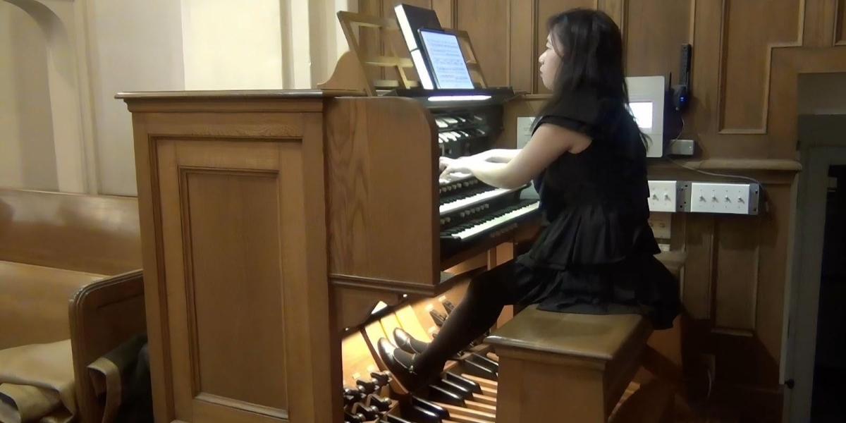 Dr. Peiyao Yu Performs Benefit Concert for Historic Riverside Church Organ