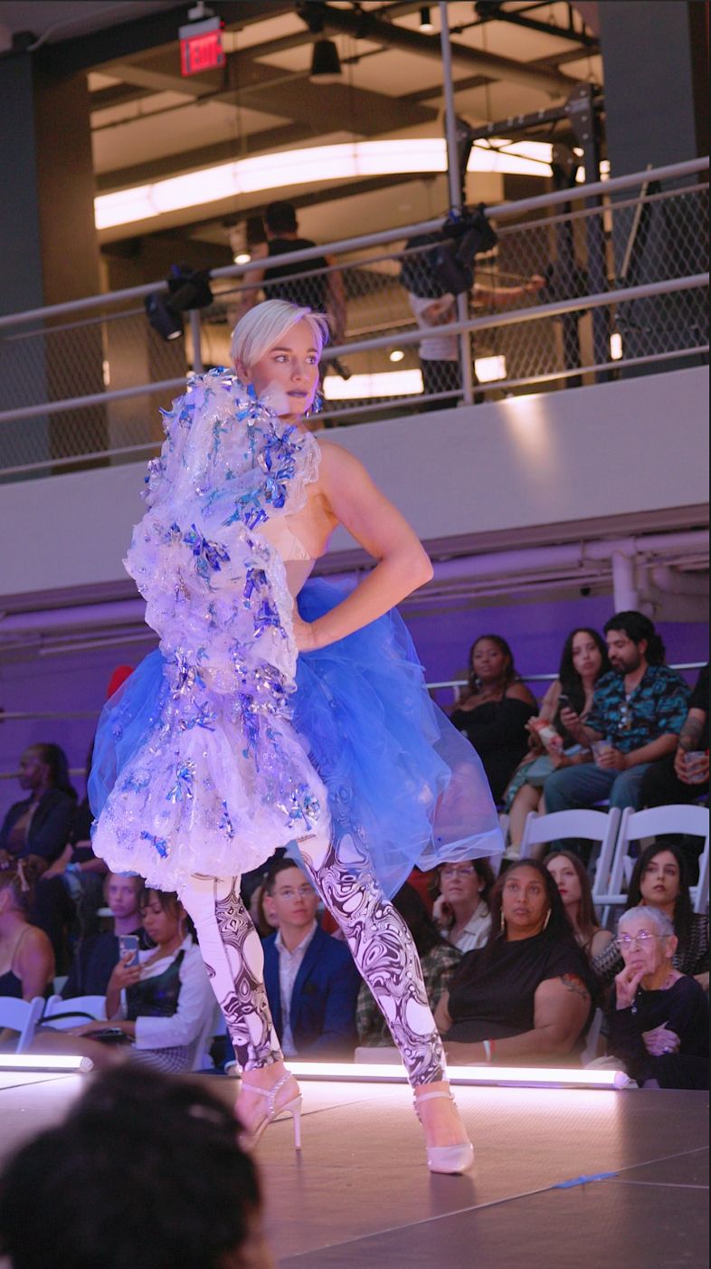 “Your Art Has Been Served”: Olga Amraie Presents Dina Kabdolla’s Groundbreaking Eco-Couture Collection at the LA Fashion Show