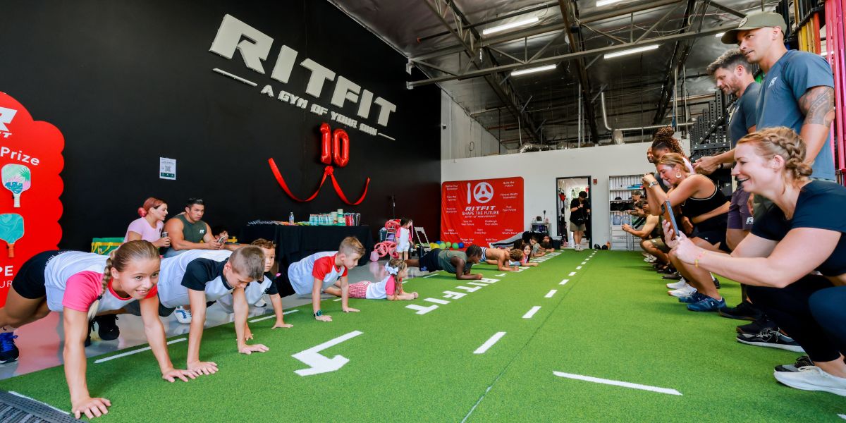 RitFit's 10th Anniversary: A Memorable Parent-Child Fitness Celebration