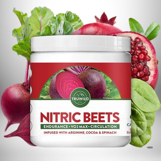 Beetroot, Nitrates, and Nitric Oxide: Exploring TRUWILD’s Role in Supporting Blood Flow and Oxygen Delivery