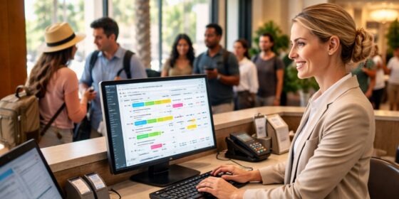 What a PMS Really Does for LA Small Hotels on Busy Check-In Days