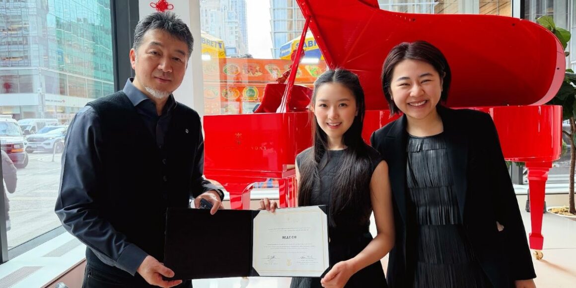 Belle Chi Joins the International Legacy of Young Steinway Artists