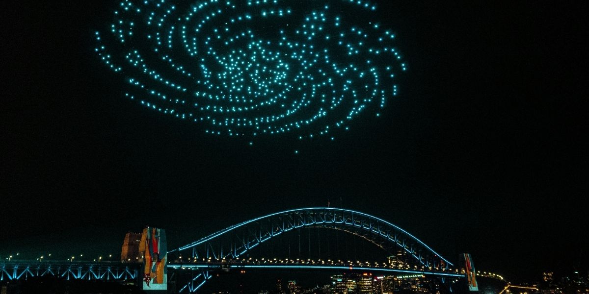 DroneArt Show Brings Harry Potter Experience to Los Angeles