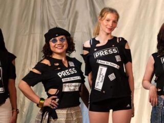 Cynthia Karalla Turns a T-Shirt Into a Valuable Performance Artifact With SPECIAL CUTS & IMMORTALIZATION