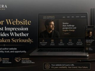 Your Author Website Is the First Impression That Decides Whether You're Taken Seriously