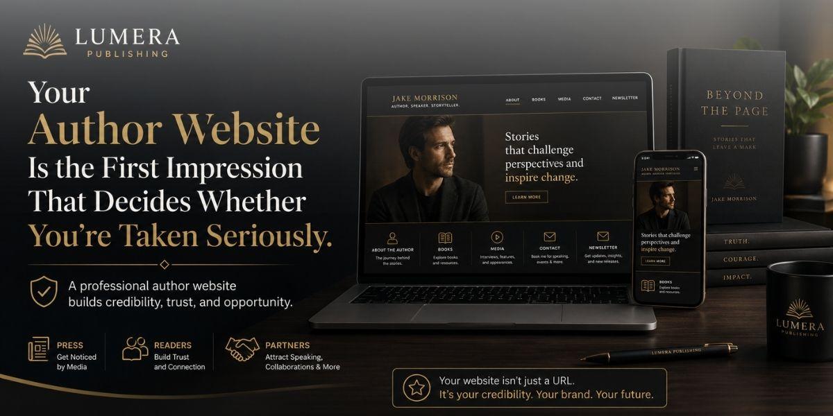 Your Author Website Is the First Impression That Decides Whether You're Taken Seriously