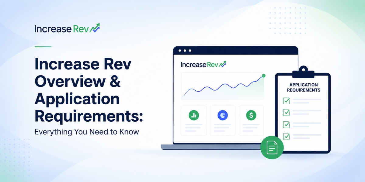Increase Rev Overview and Application Requirements: Everything You Need to Know