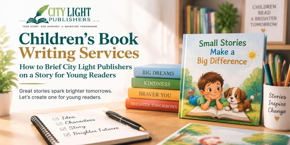 Children’s Book Writing Services and How City Light Publishers Helps Transform Ideas Into Stories for Young Readers