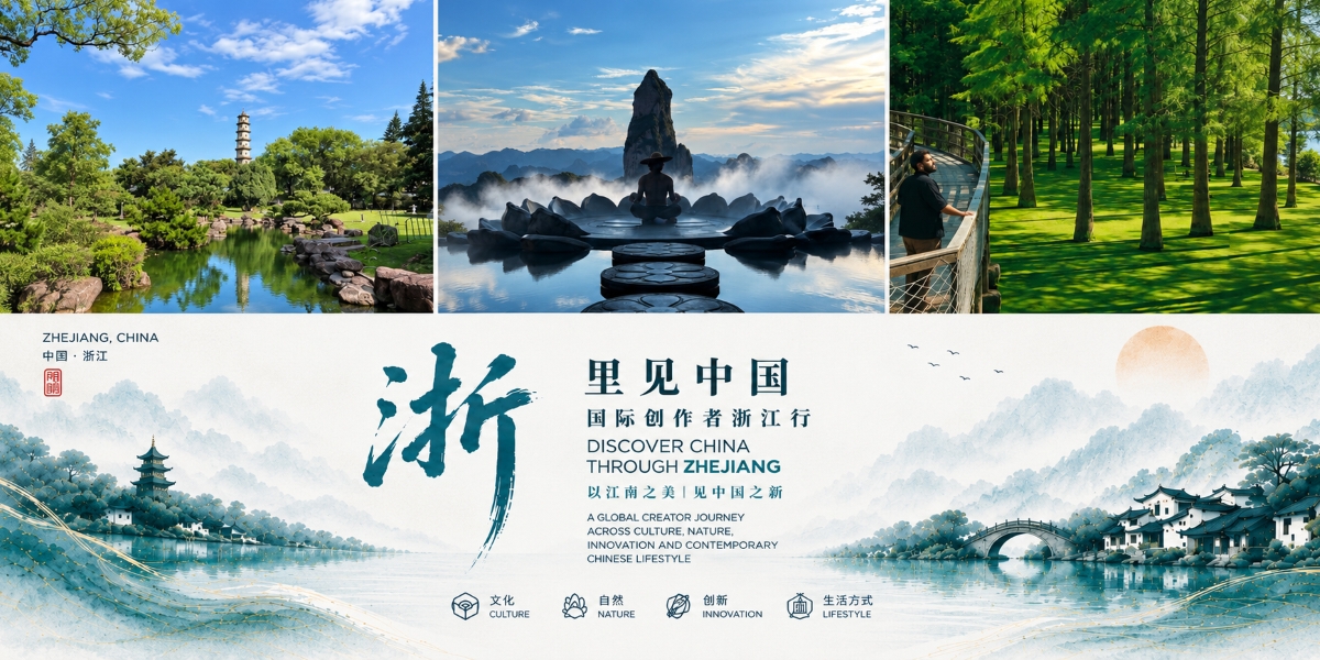From Water Towns to Waterfalls: Four Million-Scale Creators Capture a China Their Audiences Rarely See