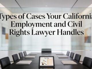 Types of Cases Your California Employment and Civil Rights Lawyer Handles