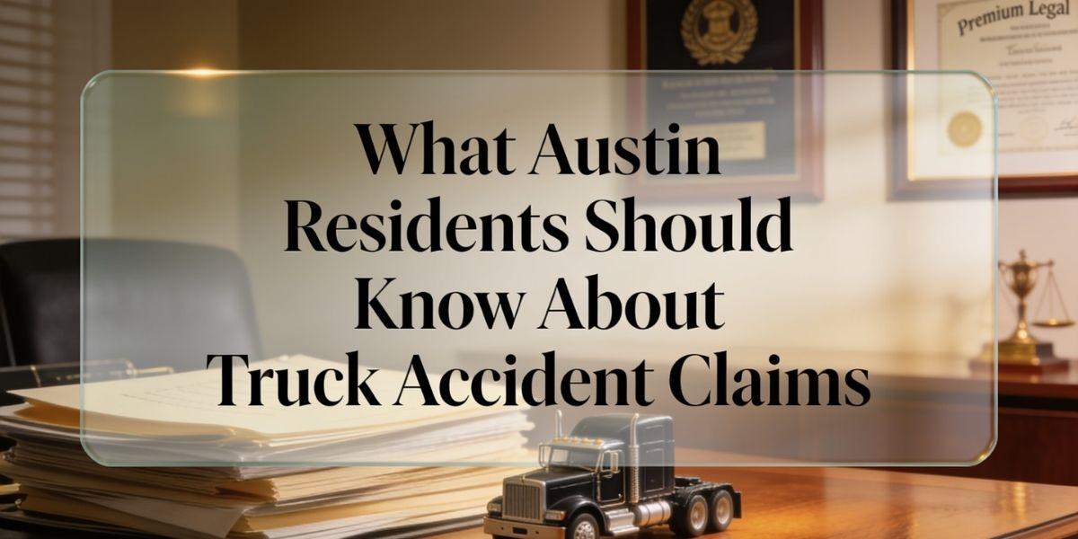 What Austin Residents Should Know About Truck Accident Claims