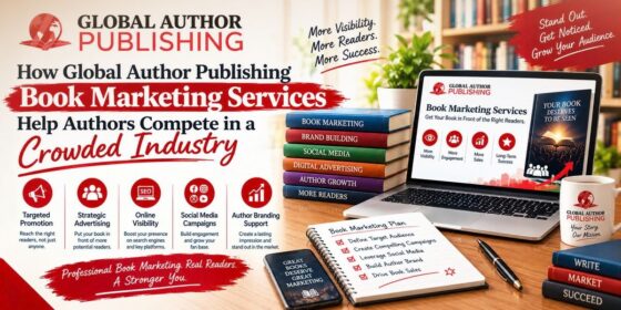How Global Author Publishing Book Marketing Services Help Authors Compete in a Crowded Industry